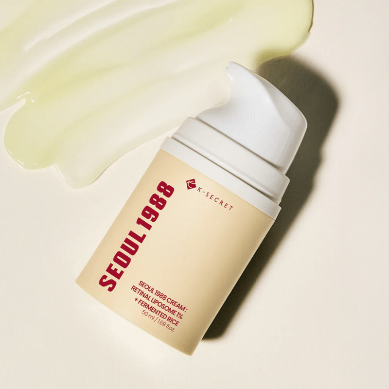 KSECRET SEOUL 1988 Cream: Retinal Liposome 1% + Fermented Rice 50ml | Lakinza K - beauty Canada