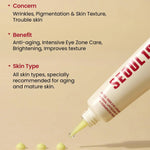 KSECRET SEOUL 1988 Eye Cream: Retinal Liposome 4% + Fermented Bean 30ml Lakinza K-beauty