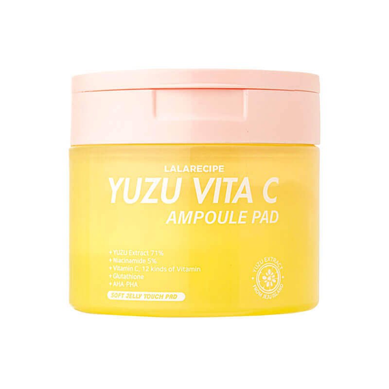 Lala Recipe Yuzu Vita C Ampoule Pad 150ml / 80pads Lakinza K-beauty