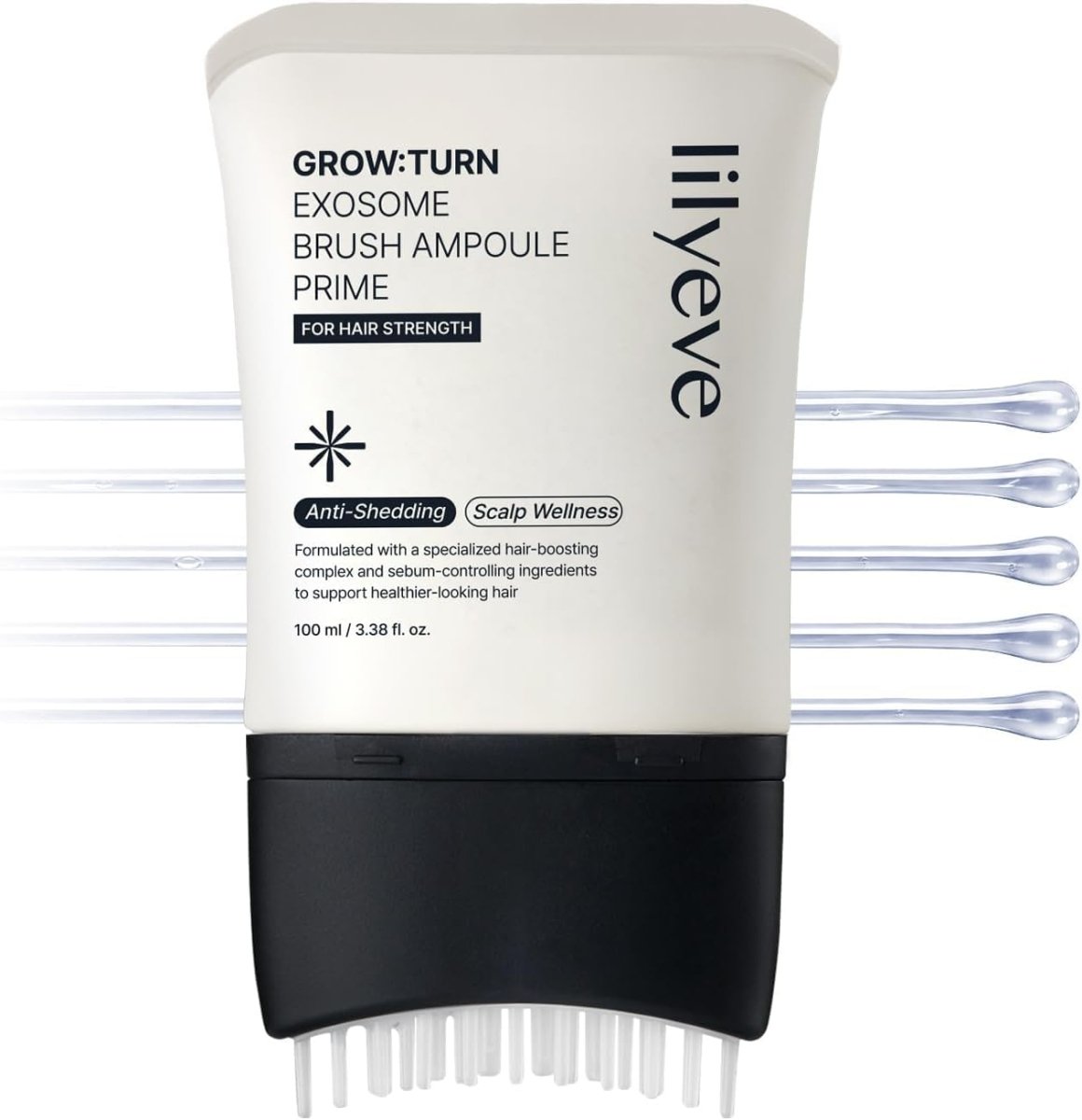 Lilyeve Grow:Turn Exosome Brush Ampoule Prime 100ml Lakinza K-beauty