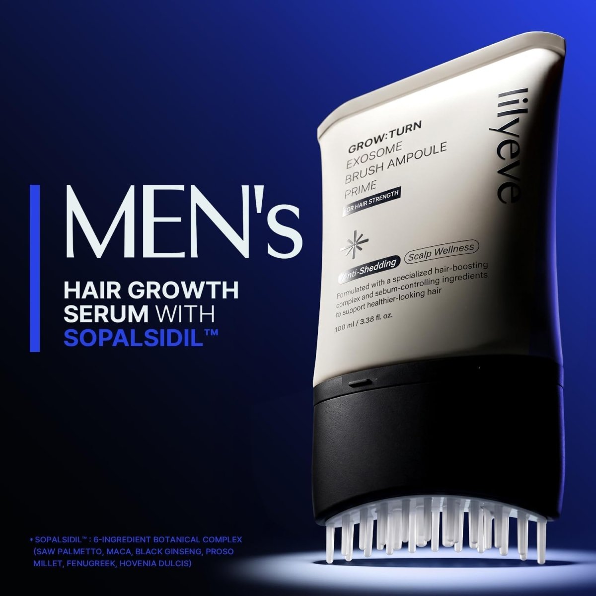 Lilyeve Grow:Turn Exosome Brush Ampoule Prime 100ml Lakinza K-beauty