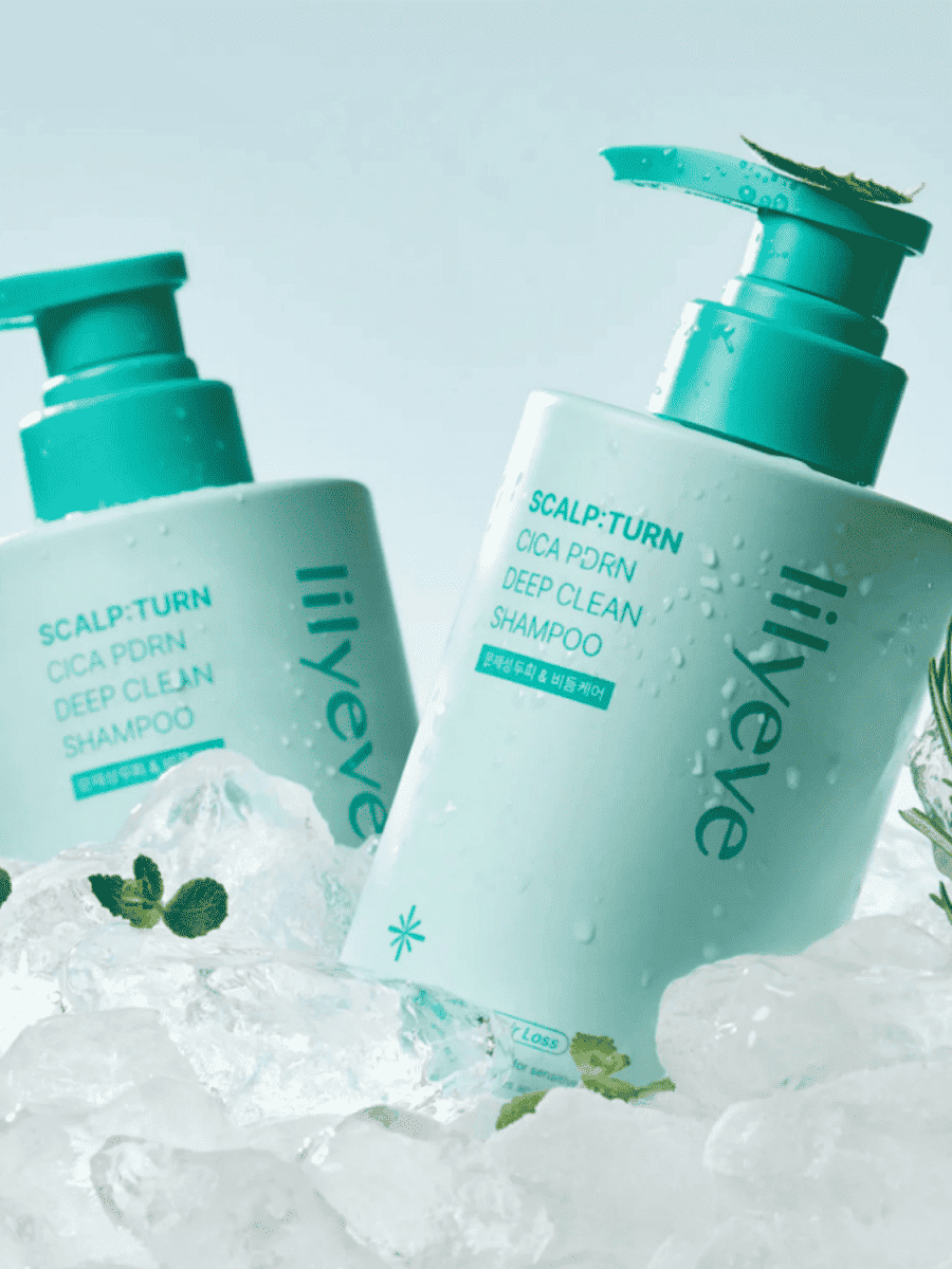 Lilyeve Scalp:Turn Cica PDRN Deep Clean Shampoo 500ml Lakinza K-beauty