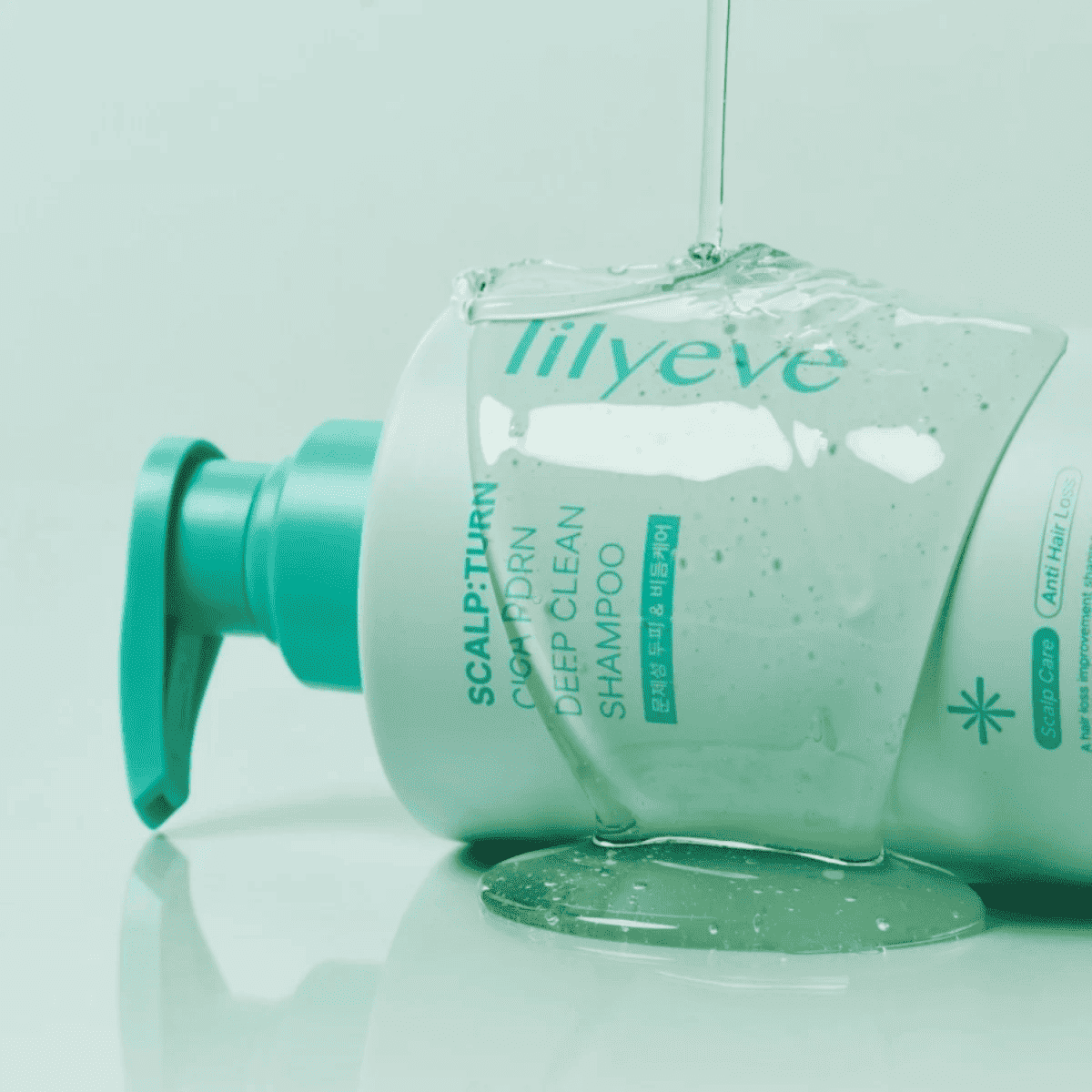 Lilyeve Scalp:Turn Cica PDRN Deep Clean Shampoo 500ml Lakinza K-beauty