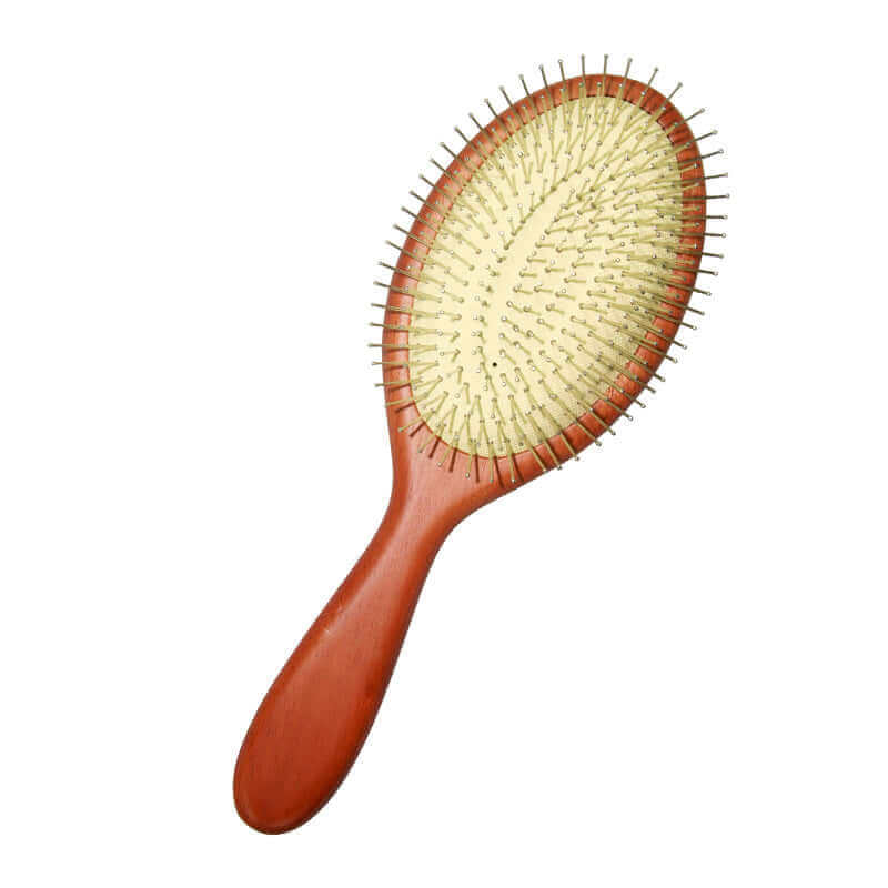 Livingstop Cushion Steel Brush Wooden Handle Lakinza K-beauty