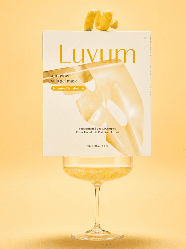 LUVUM Afterglow Yuja Gel Mask 33g Lakinza K-beauty
