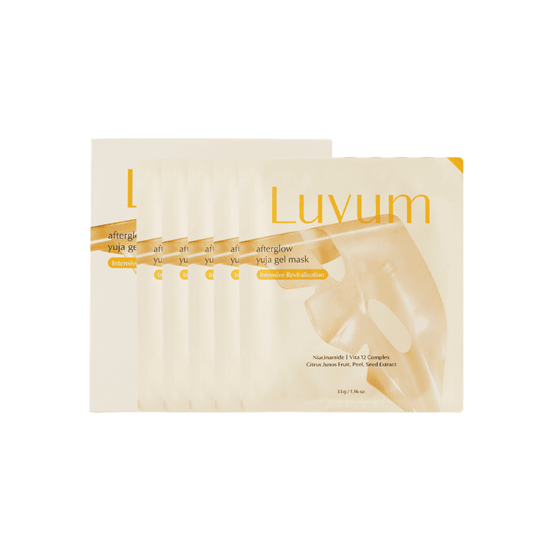 LUVUM Afterglow Yuja Gel Mask 33g Lakinza K-beauty