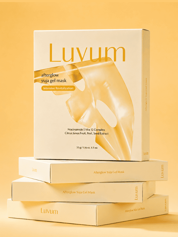 LUVUM Afterglow Yuja Gel Mask 33g Lakinza K-beauty