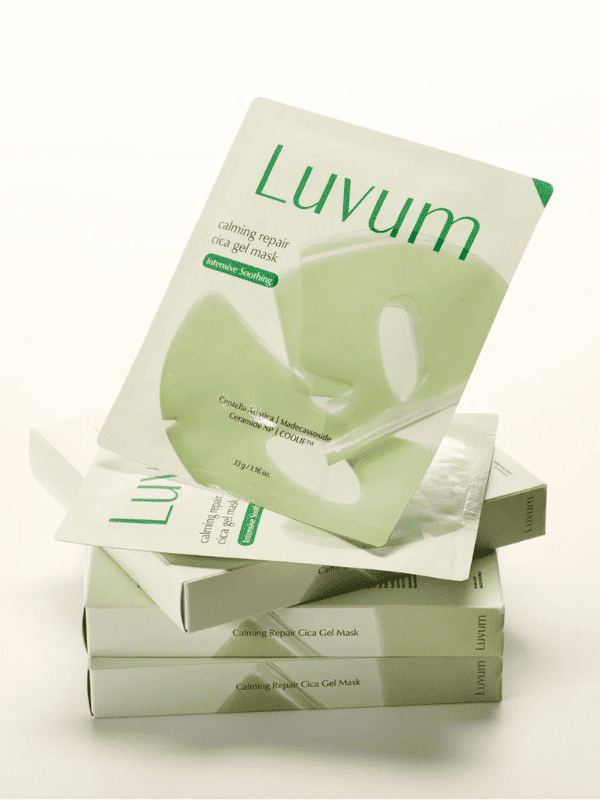 LUVUM Calming Repair Cica Gel Mask 33g Lakinza K-beauty
