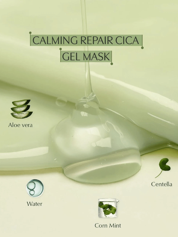 LUVUM Calming Repair Cica Gel Mask 33g | Lakinza K-beauty Canada