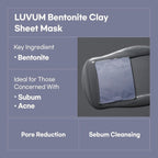 LUVUM Pore Reset Mud Mask 16g | Lakinza K-beauty Canada