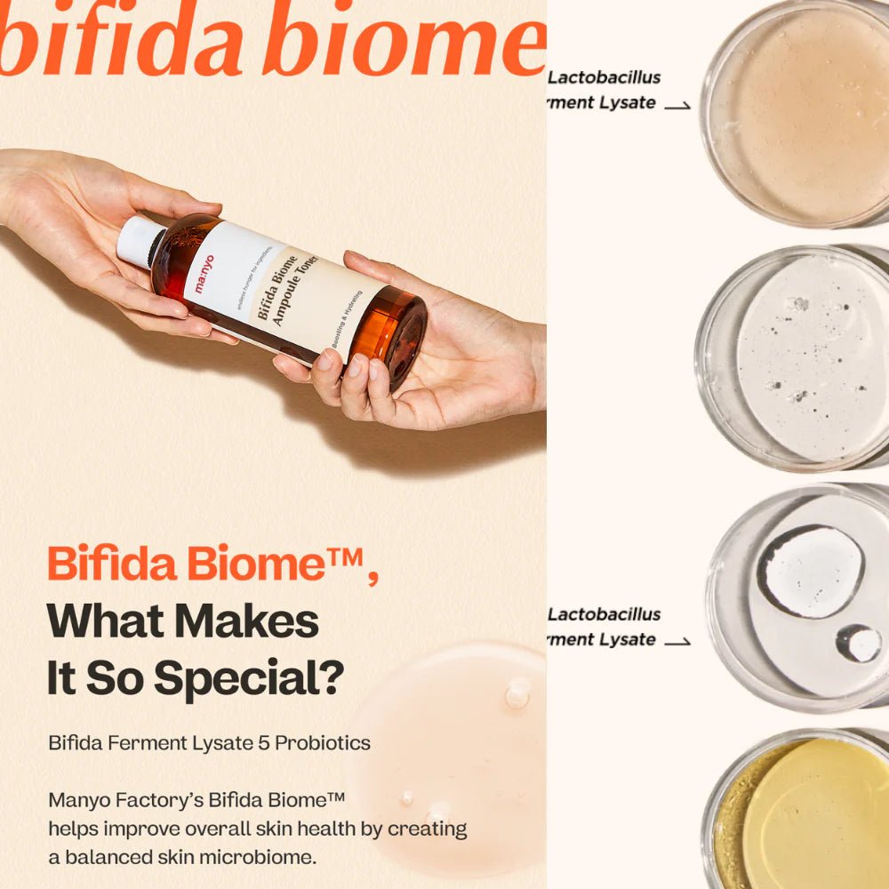 Ma:nyo Bifida Biome Ampoule Toner 400ml | Lakinza K - beauty Canada