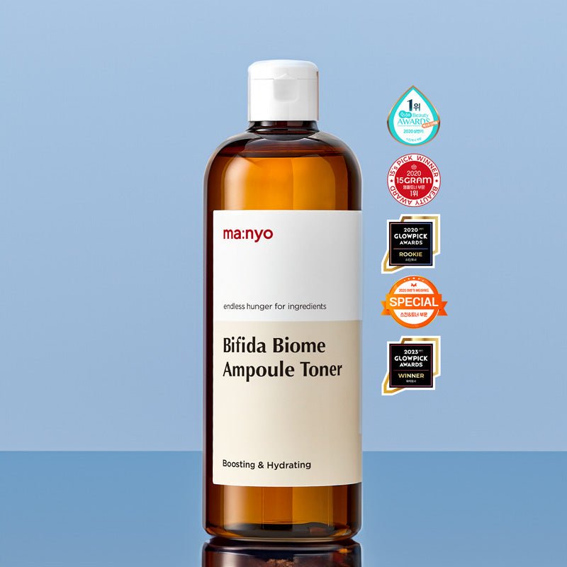 Ma:nyo Bifida Biome Ampoule Toner 400ml Lakinza K-beauty
