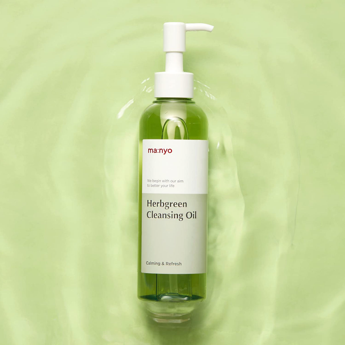 Ma:nyo Herb Green Cleansing Oil 200ml Lakinza K-beauty