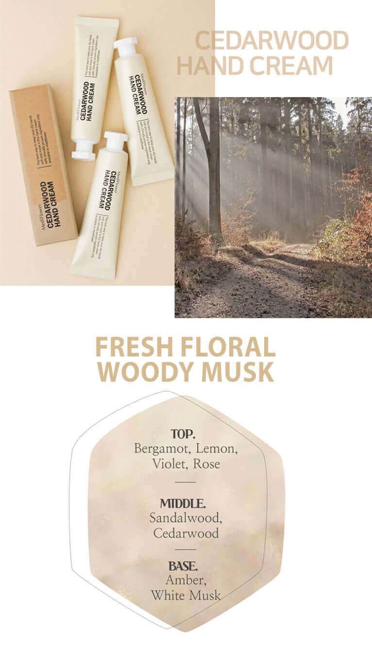 Medi Flower Délicat Hand Cream Set 30g*5 Lakinza K-beauty