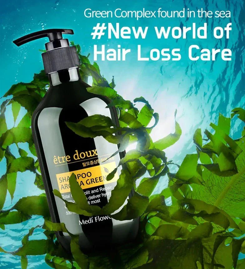 Medi Flower Etre doux Aroma Green Hair Treatment 500ml Lakinza K-beauty