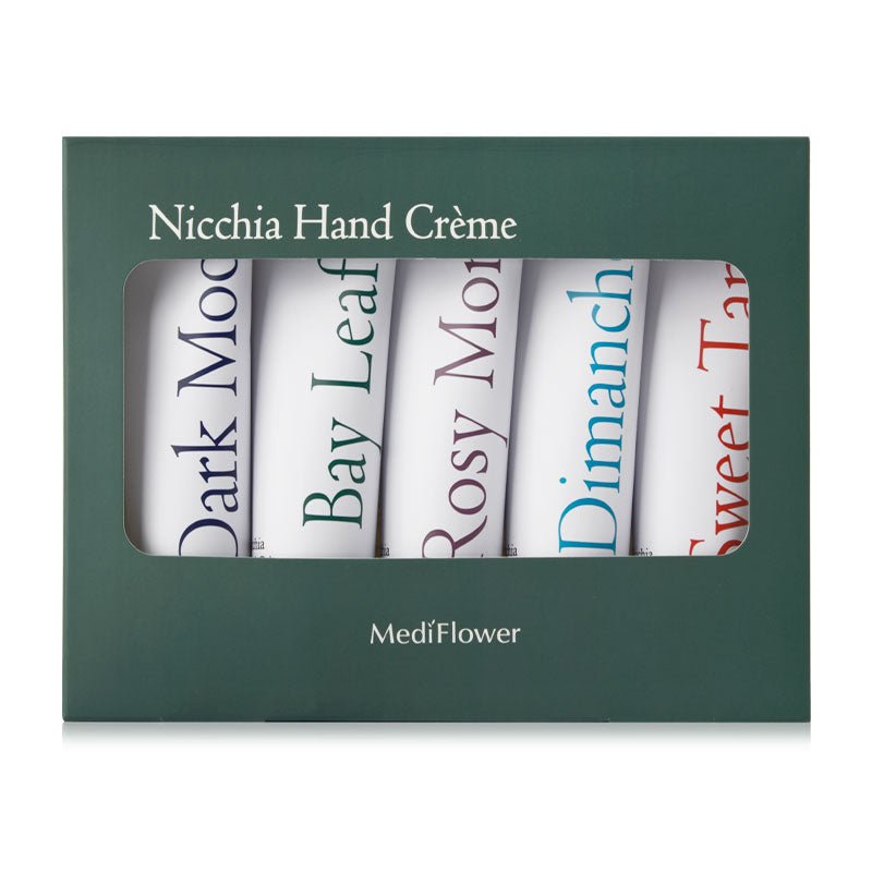 Medi Flower Niccia Hand Cream Set 50g*5 Lakinza K-beauty