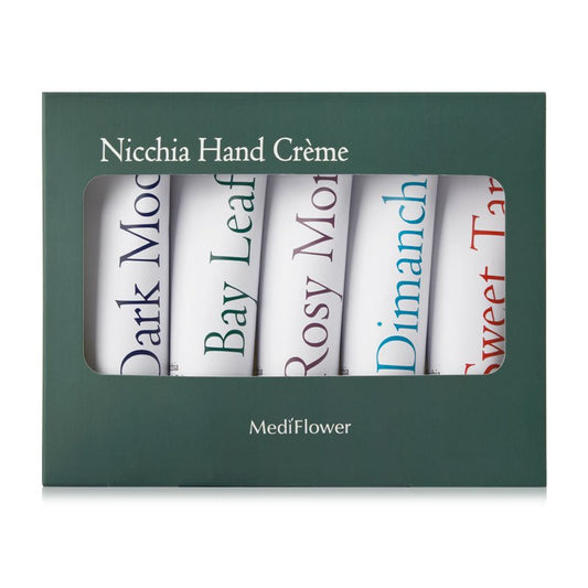 Medi Flower Niccia Hand Cream Set 50g*5 | Lakinza K - beauty Canada
