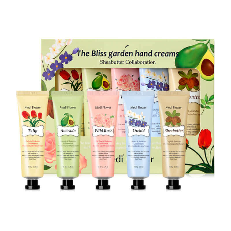 Medi Flower The Bliss Garden Hand Creams 50g*5 Lakinza K-beauty