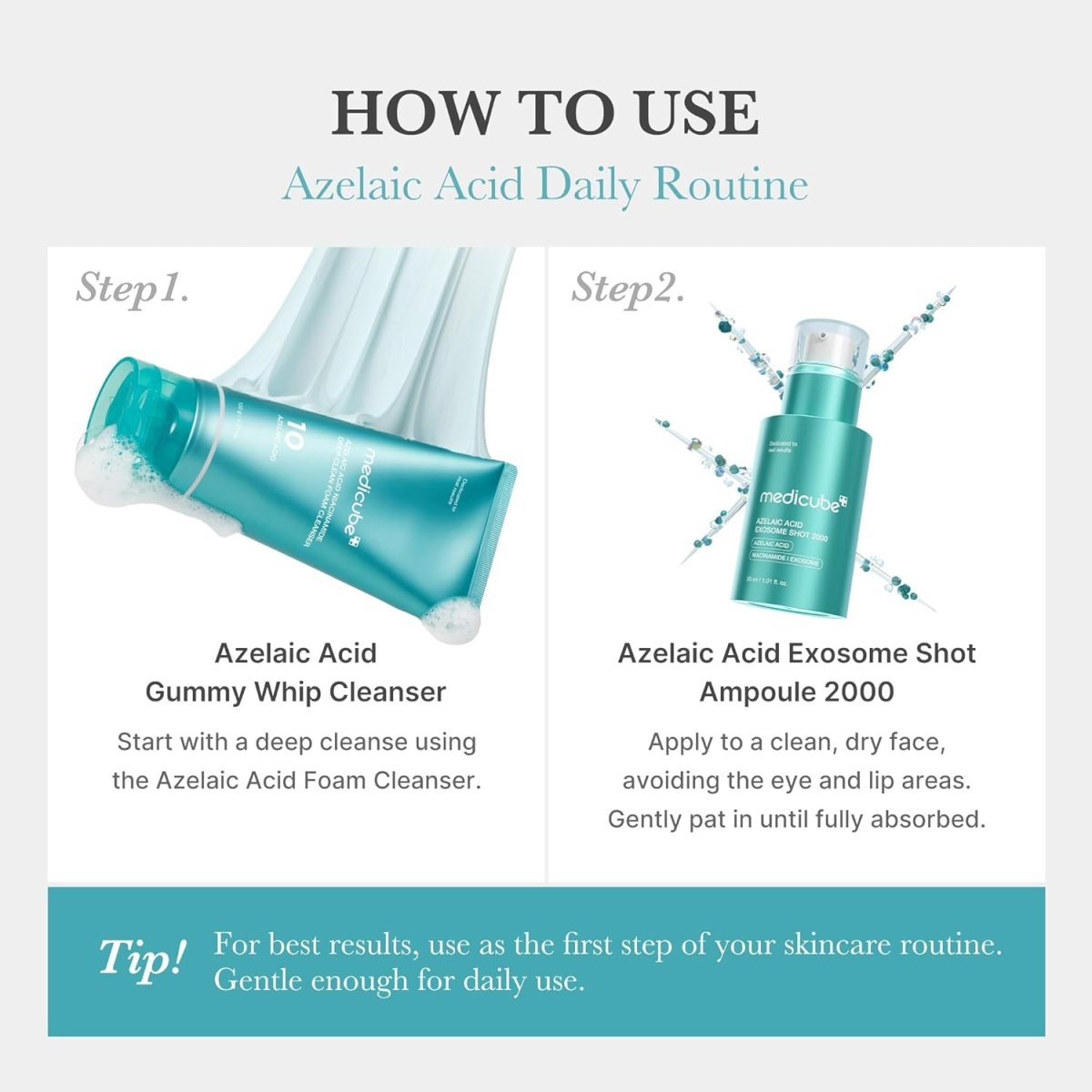 Medicube Azelaic Acid Exosome Shot 2000 30ml | Lakinza K - beauty Canada