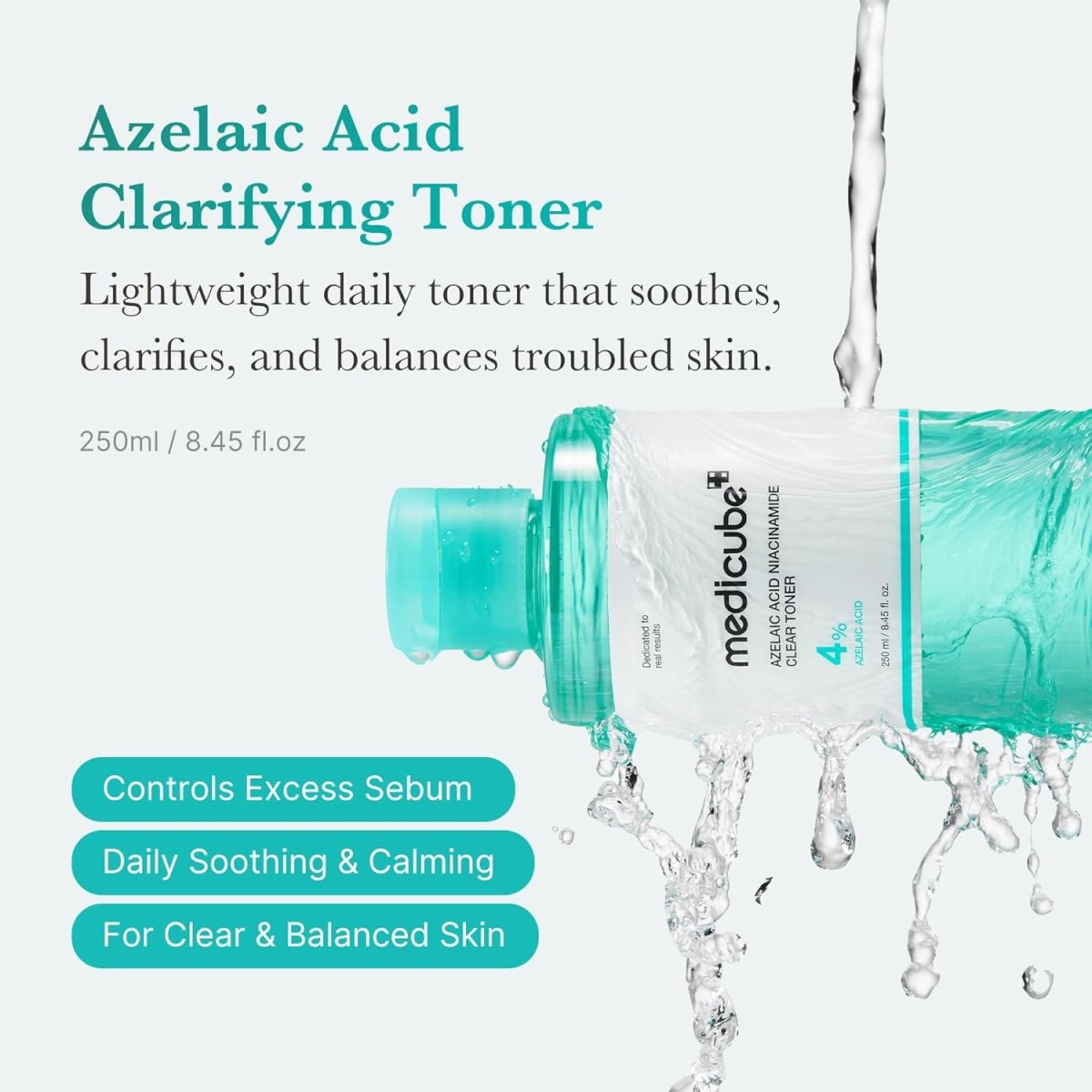 Medicube Azelaic Acid Niacinamide Clear Toner 250ml Lakinza K-beauty