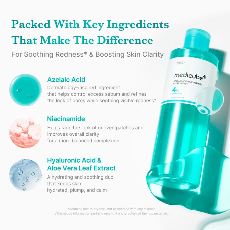 Medicube Azelaic Acid Niacinamide Clear Toner