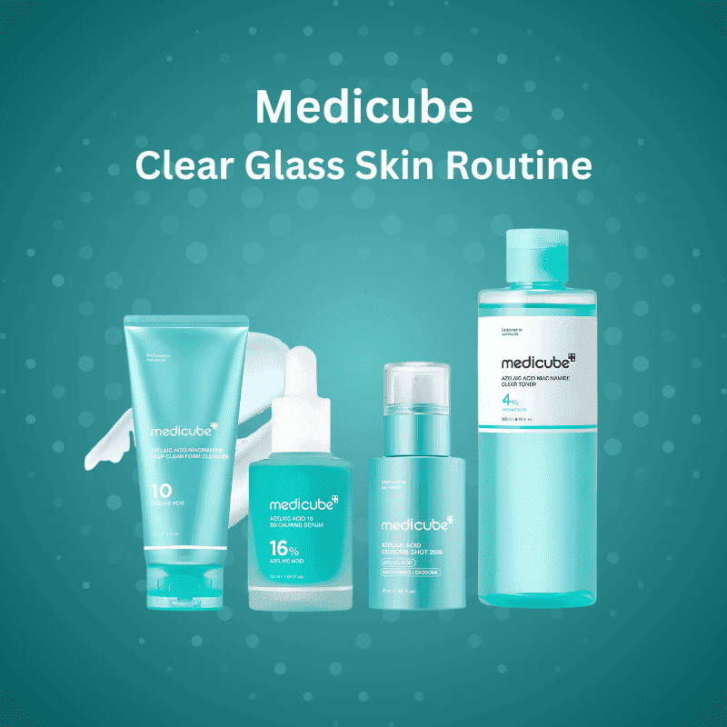 Medicube Calm Clear Glass Skin Routine Lakinza K-beauty
