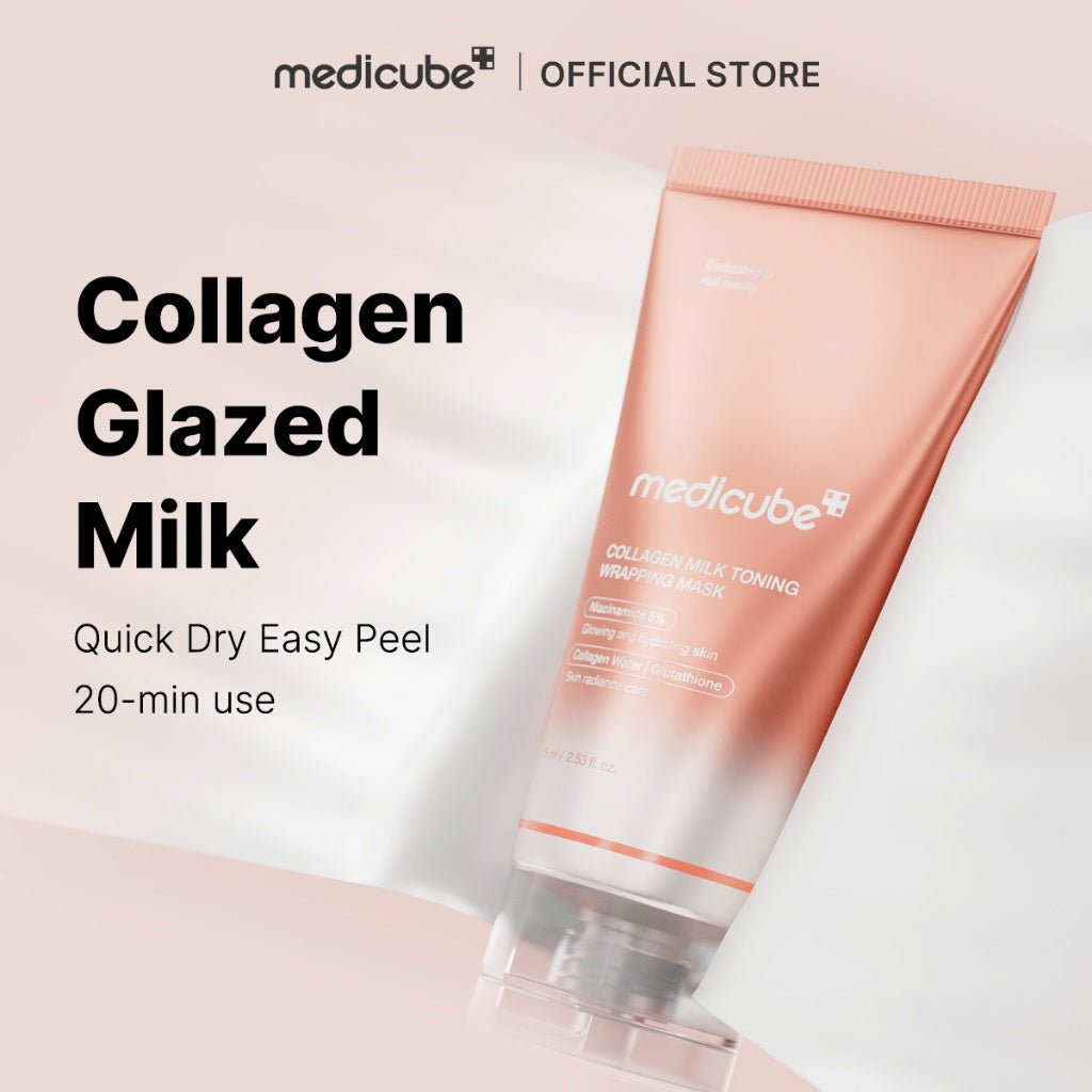 Medicube Collagen Milk Toning Wrapping Mask 75ml Lakinza K-beauty