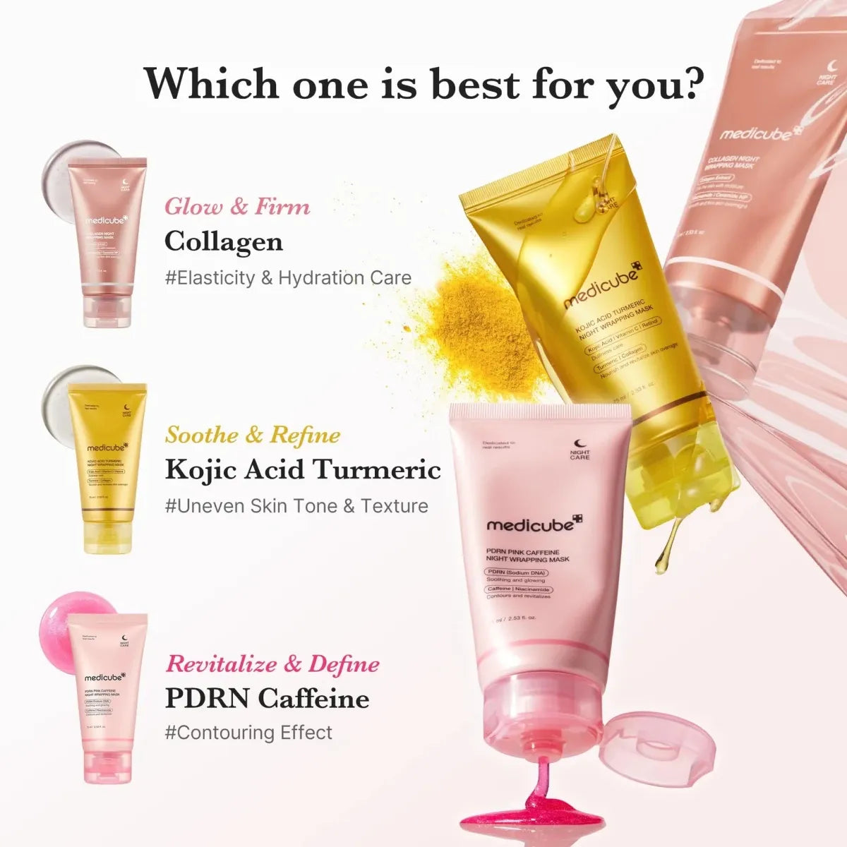 Medicube Collagen Night Wrapping Mask 75ml Lakinza K-beauty