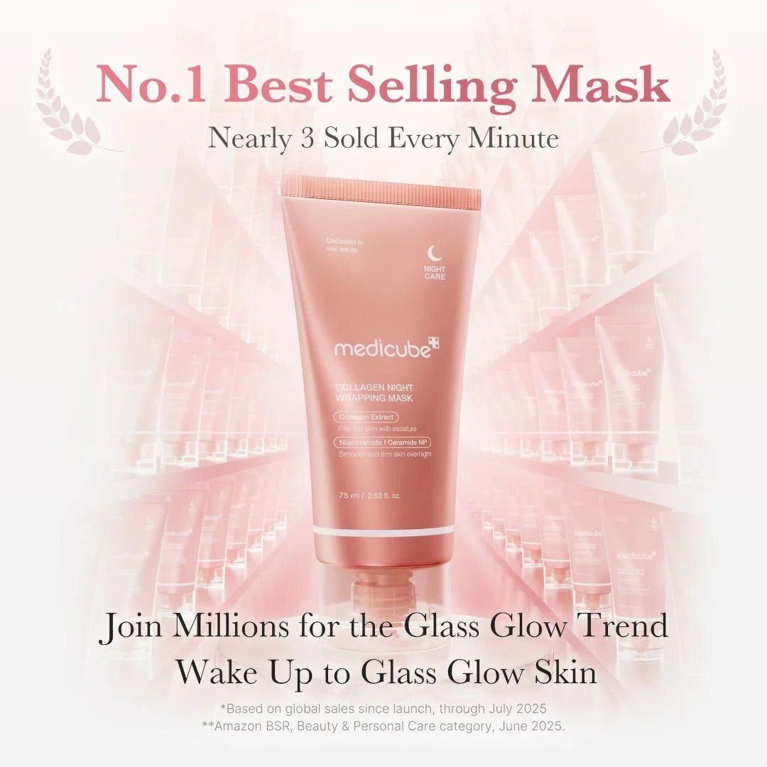 Medicube Collagen Night Wrapping Mask 75ml Lakinza K-beauty
