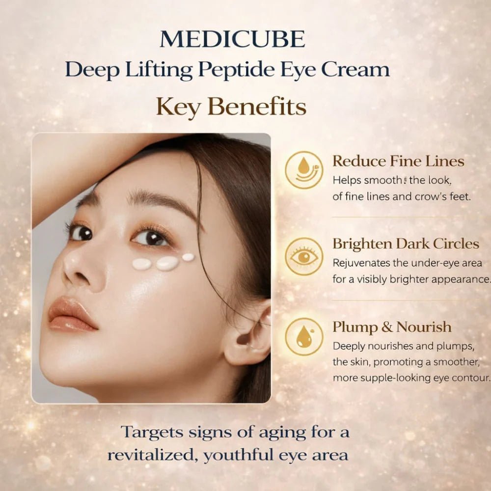 Medicube Deep Lifting Peptide Eye Cream 30ml | Lakinza K - beauty Canada