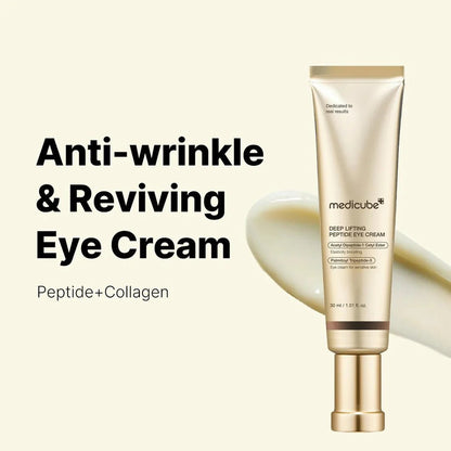medicube Deep Lifting Peptide Eyecream for Face 30ml | Lakinza K - beauty Canada