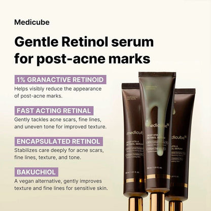 medicube Deep Vita A Retinol Serum 30ml | Lakinza K - beauty Canada