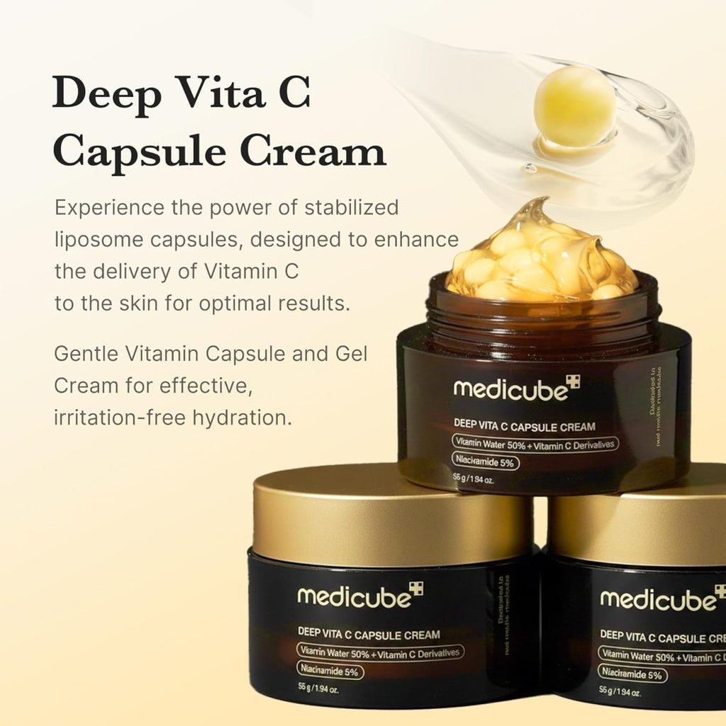 Medicube Deep Vita C Capsule Cream 55g | Lakinza K - beauty Canada