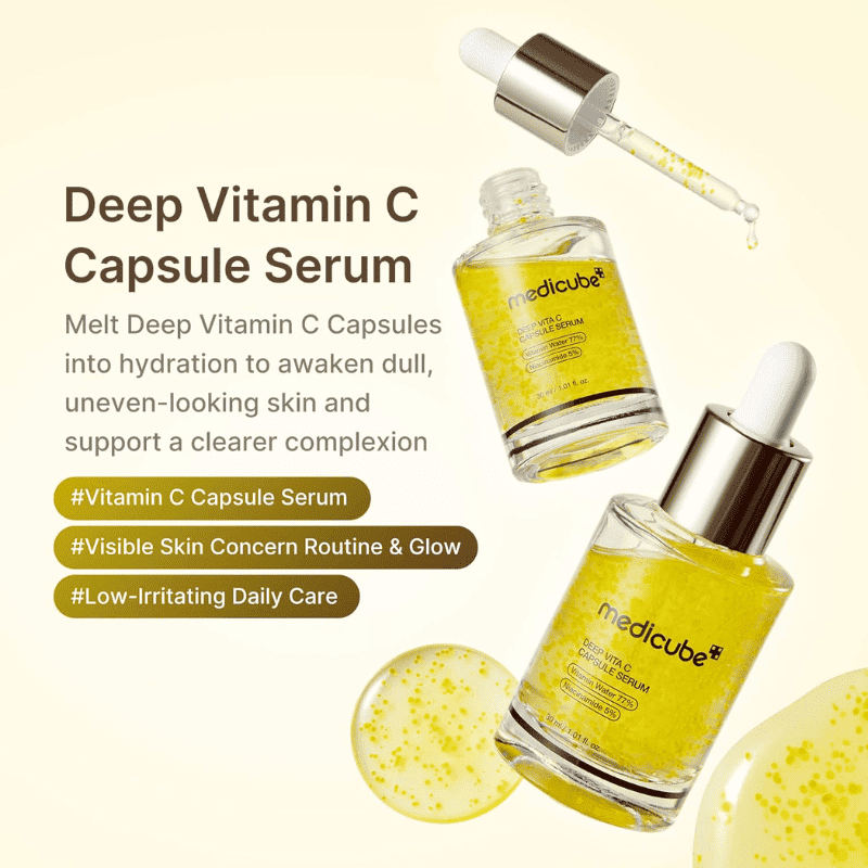 Medicube Deep Vita C Capsule Serum 30ml Lakinza K-beauty