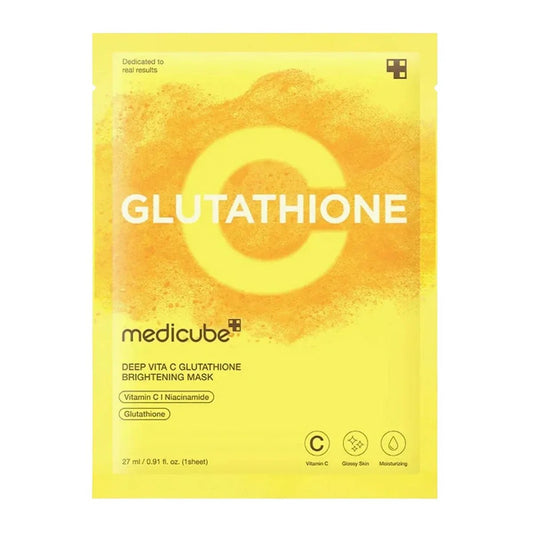Medicube Deep Vita C Glutathione Brightening Mask 27ml | Lakinza K - beauty Canada