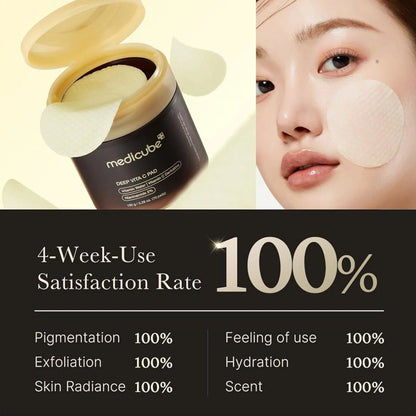 Medicube Deep Vita C Pad 150ml / 70pads | Lakinza K - beauty Canada