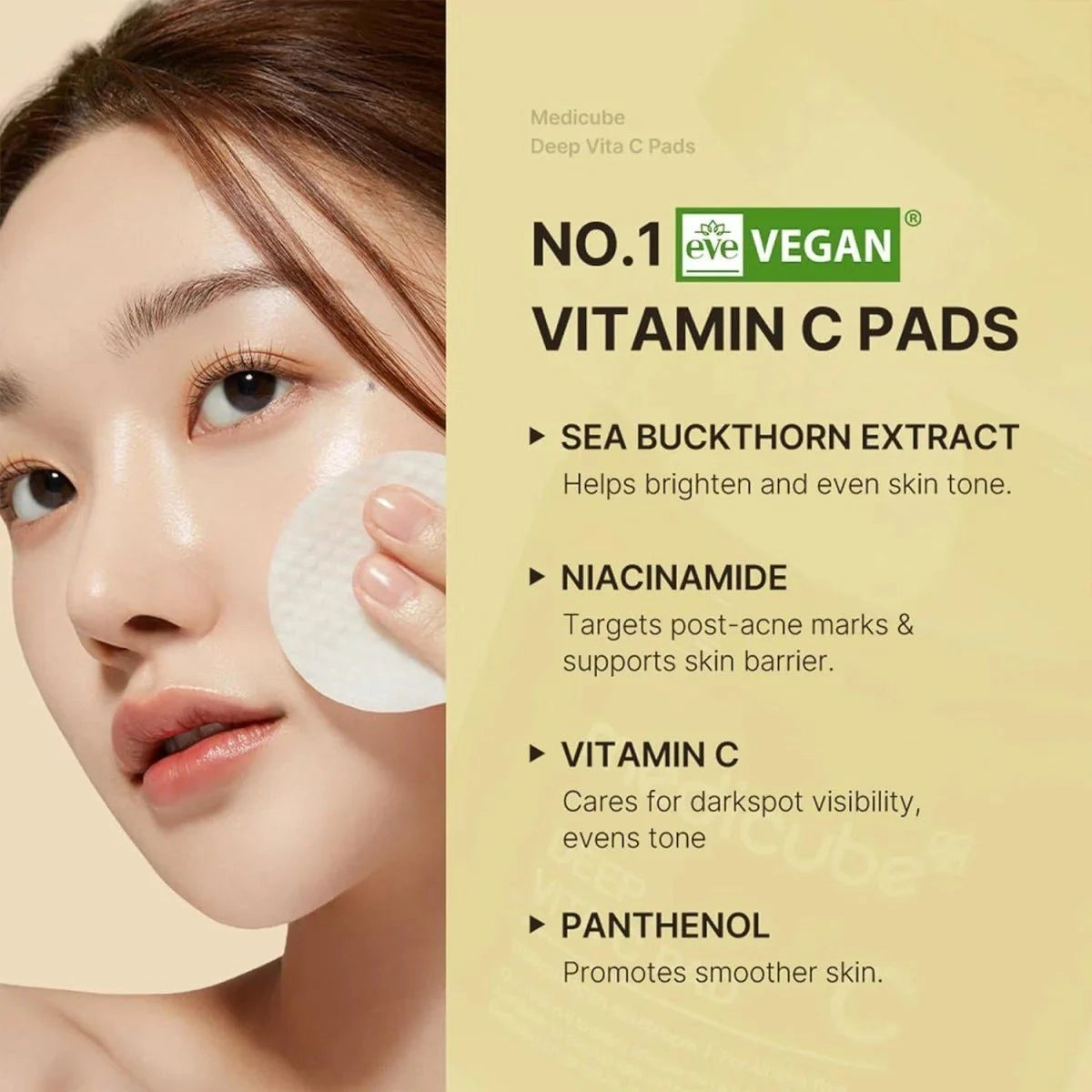 Medicube Deep Vita C Pad 150ml / 70pads Lakinza K-beauty