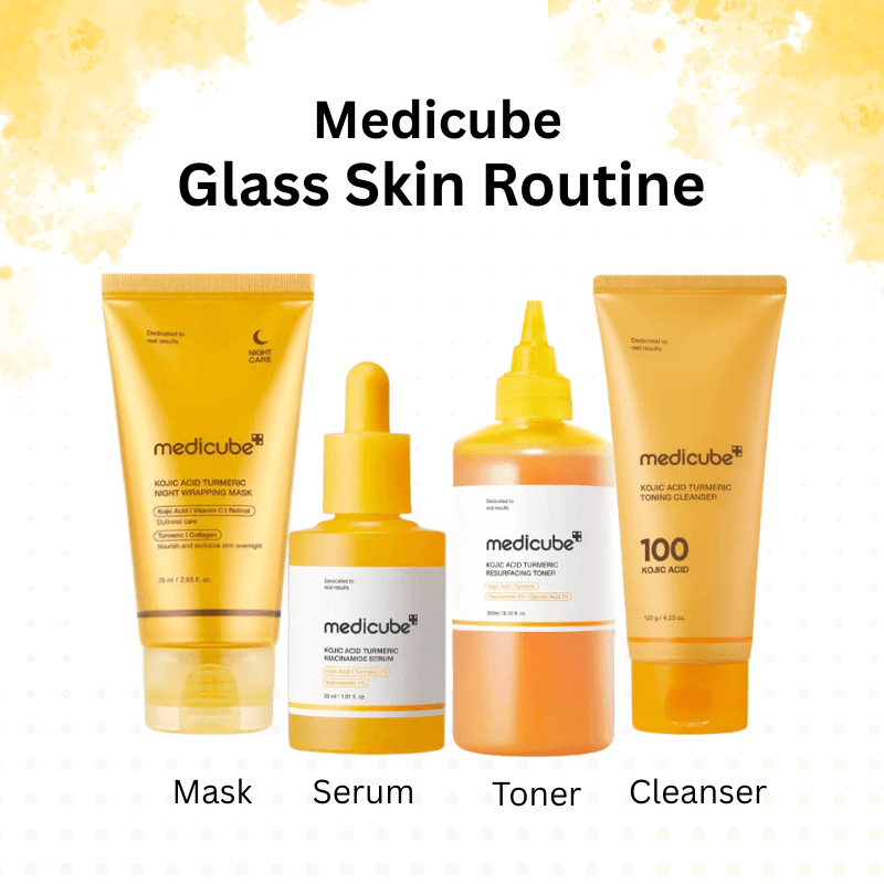 Medicube Glass Skin Routine | Lakinza K - beauty Canada