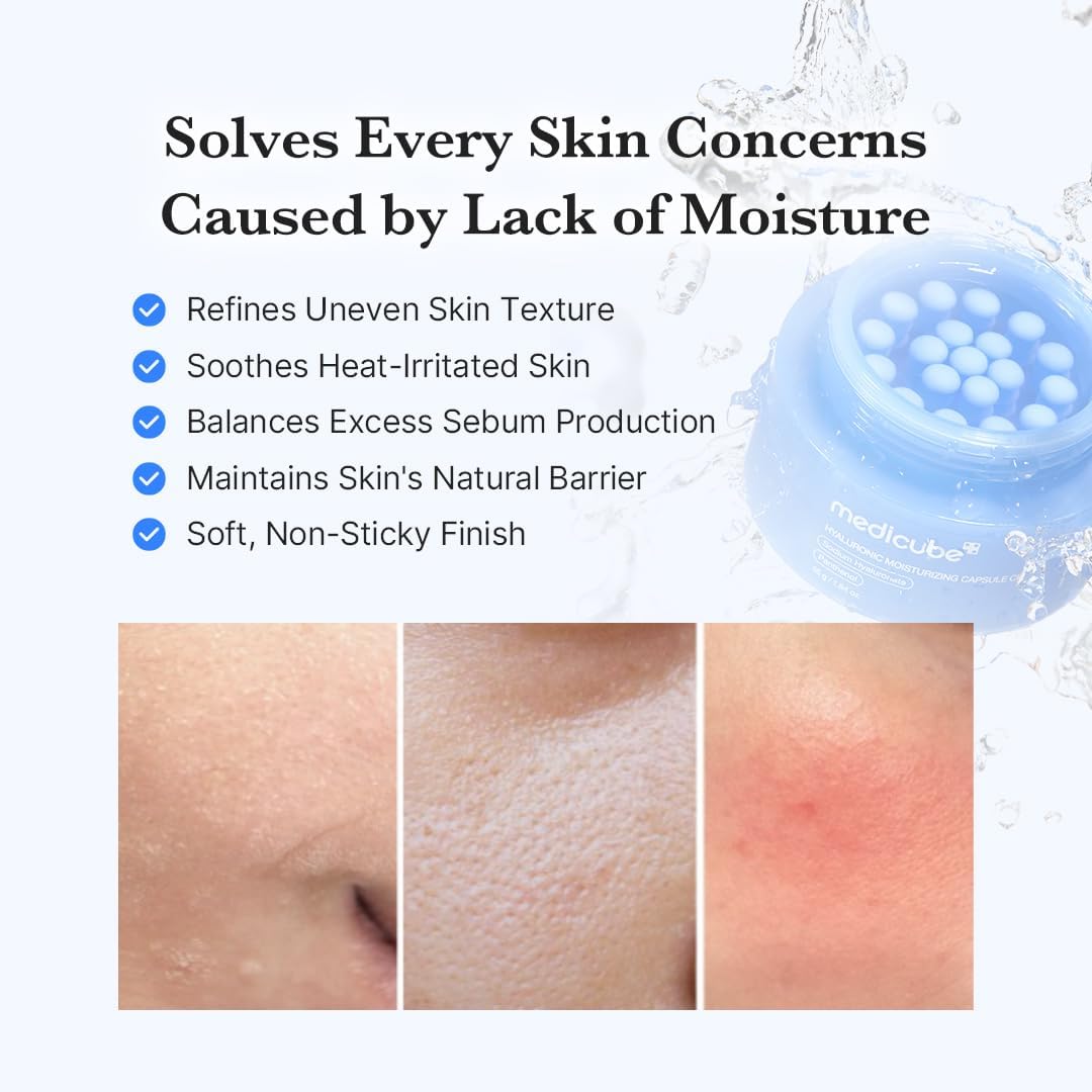 Medicube Hyaluronic Moisturizing Capsule Cream 50g | Lakinza K - beauty Canada