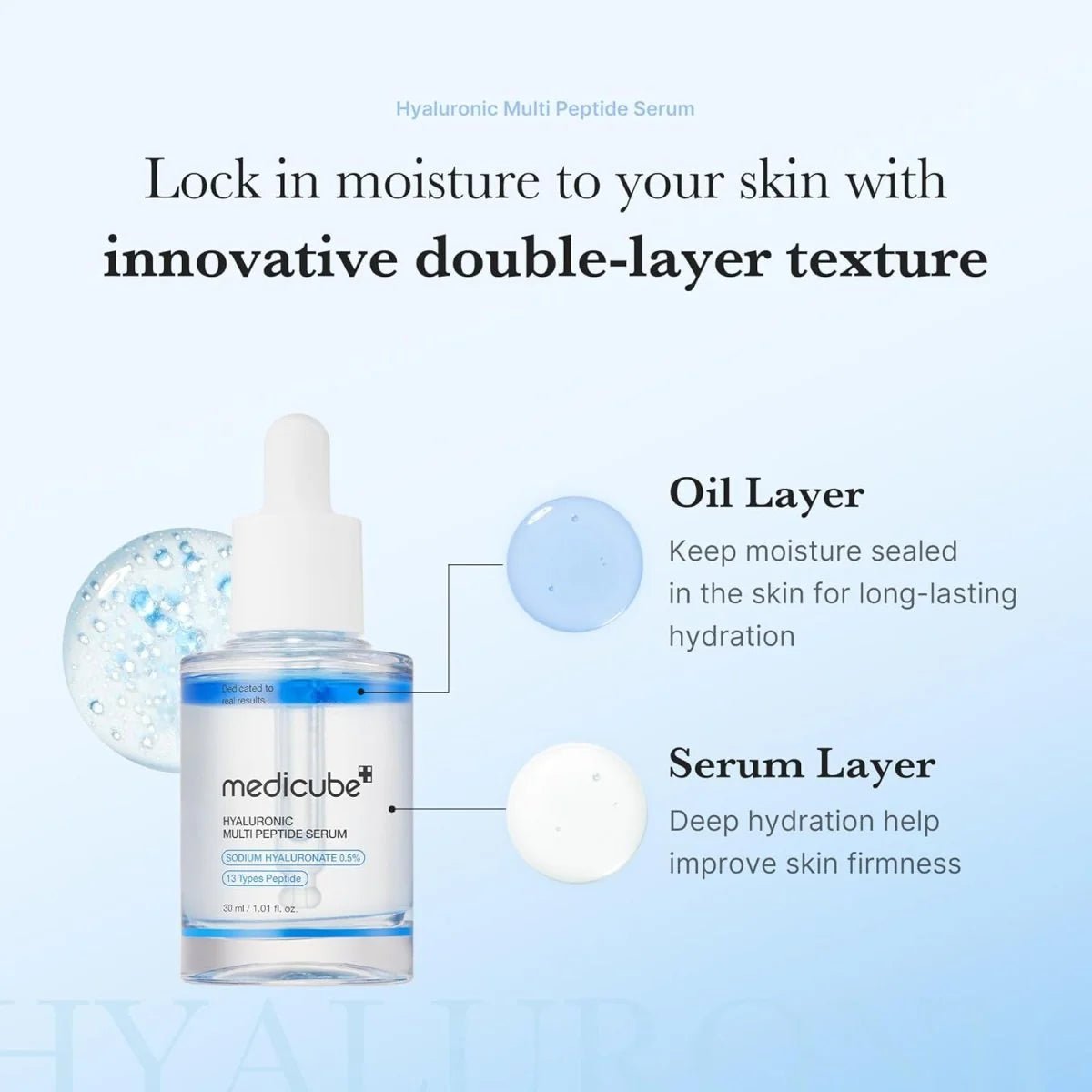 medicube Hyaluronic Multi Peptide Serum 30ml | Lakinza K - beauty Canada