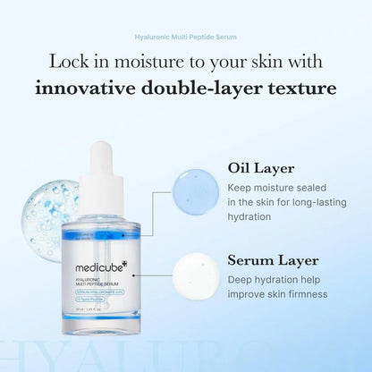 medicube Hyaluronic Multi Peptide Serum 30ml | Lakinza K - beauty Canada