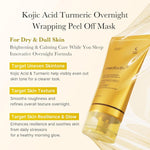 Medicube Kojic Acid Turmeric Night Wrapping Mask 75ml Lakinza K-beauty