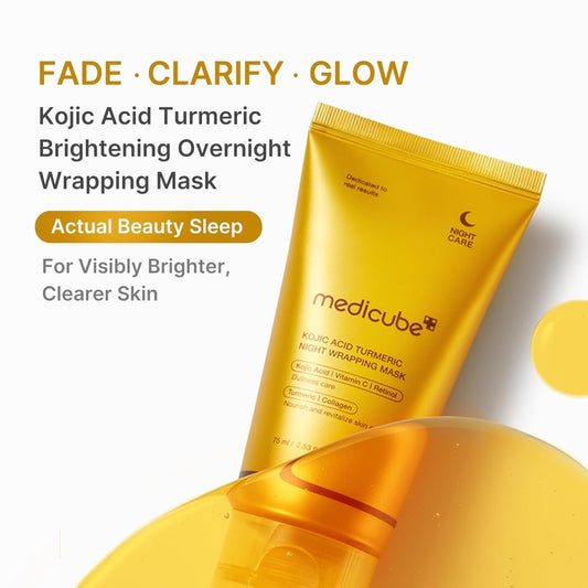 Medicube Kojic Acid Turmeric Night Wrapping Mask 75ml | Lakinza K - beauty Canada