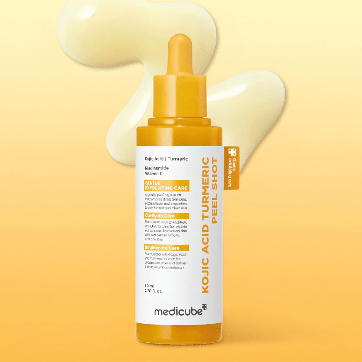 Medicube Kojic Acid Turmeric Peel Shot 80ml Lakinza K-beauty