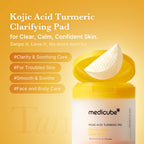 medicube Kojic Acid Turmeric Toner Pad 160ml / 70pads | Lakinza K - beauty Canada