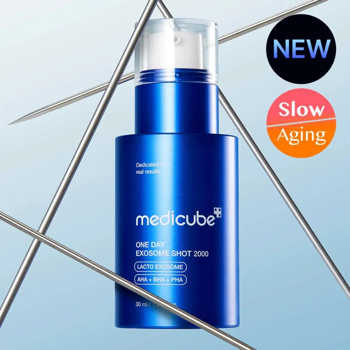 Medicube One Day Exosome Shot Pore Ampoule 2000 30ml Lakinza K-beauty