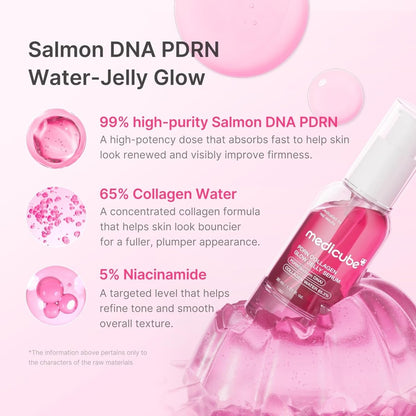 Medicube PDRN Collagen Glow Jelly Serum 30ml | Lakinza K - beauty Canada