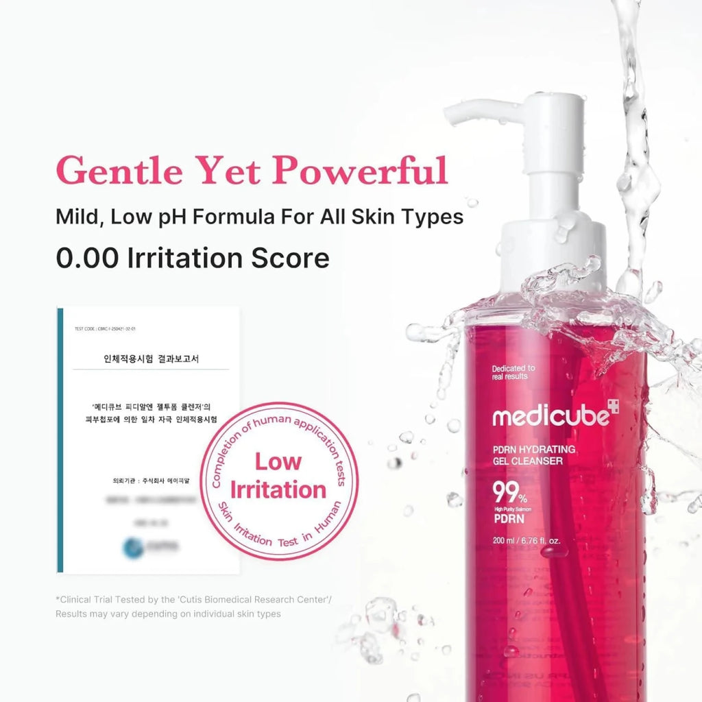 Medicube PDRN Hydrating Gel Cleanser 200ml | Lakinza K - beauty Canada