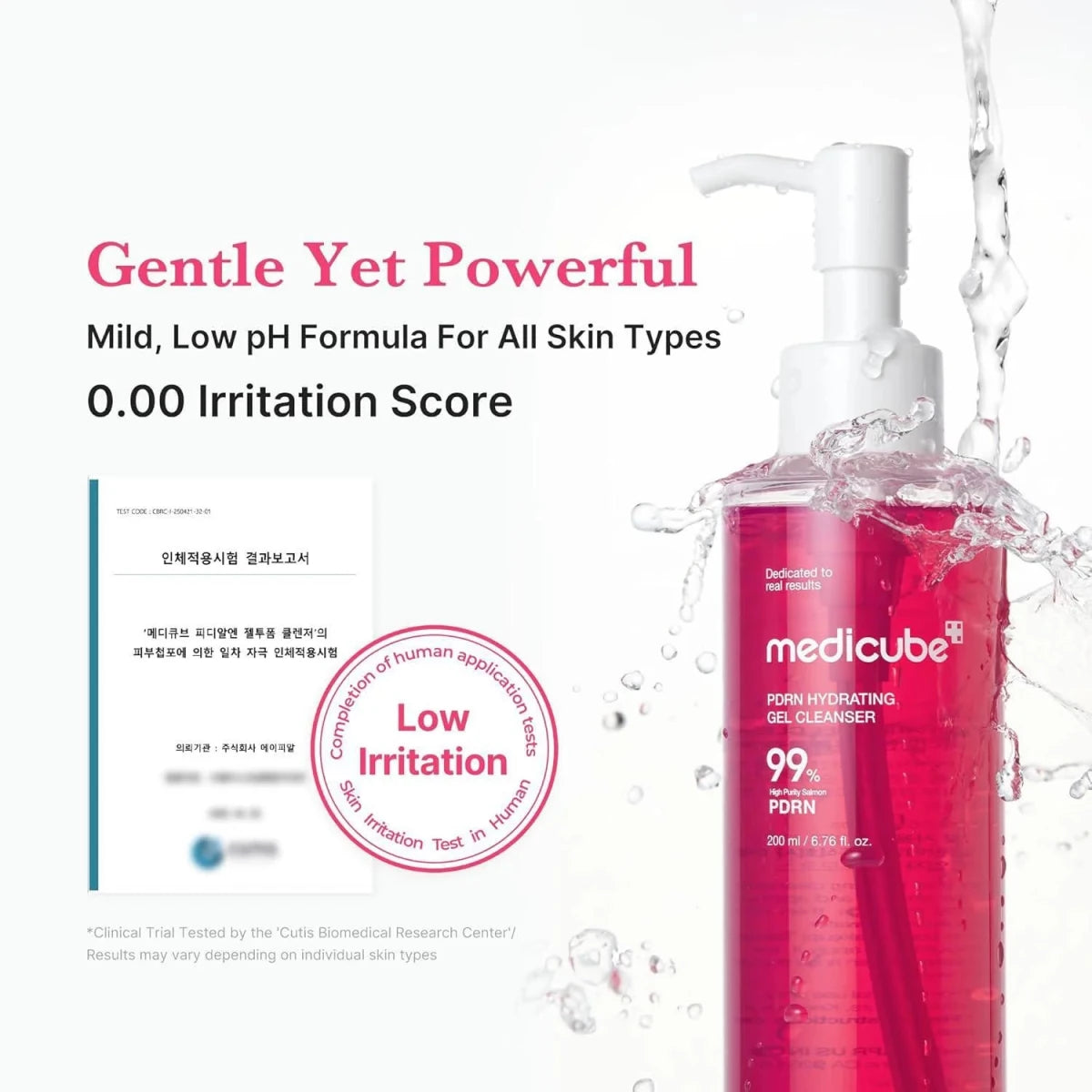 Medicube PDRN Hydrating Gel Cleanser 200ml | Lakinza K - beauty Canada