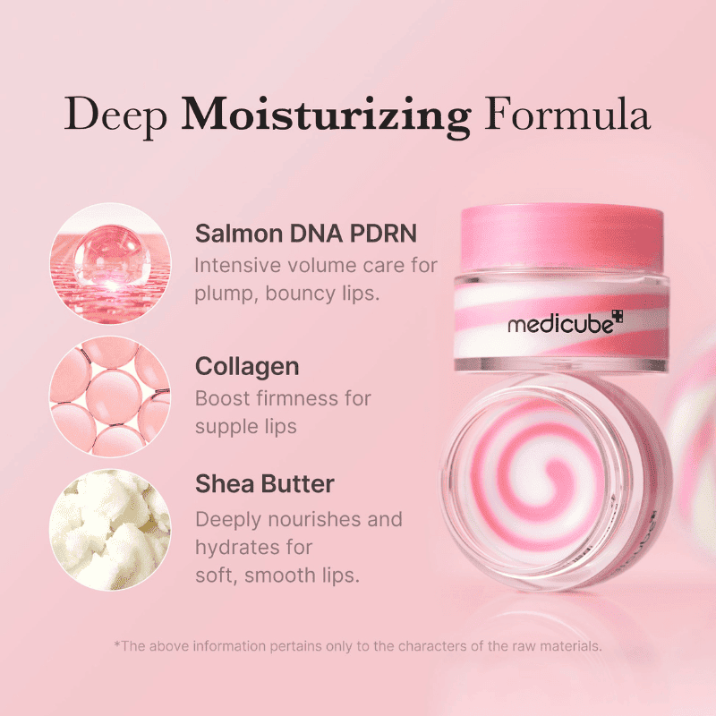 Medicube PDRN Lip Sleeping Mask 10g Lakinza K-beauty